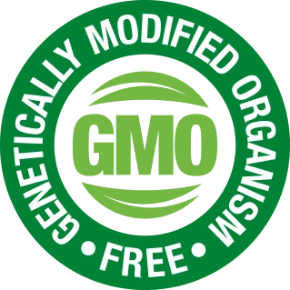 Sodatide non-GMO free badge